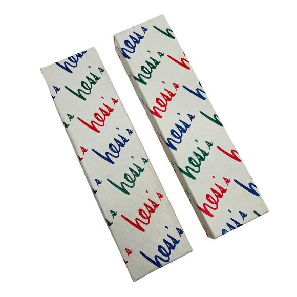 Vintage Hess’s Department Store Box Jewely Rectangular w Logo - Picture 10 of 10